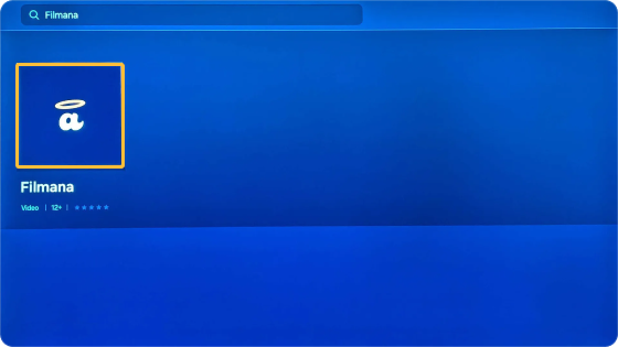 Instalace aplikace Filmana 